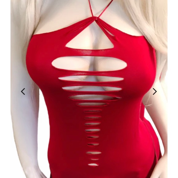 Electra Brazilian Slashed Halter - Picture 1 of 4